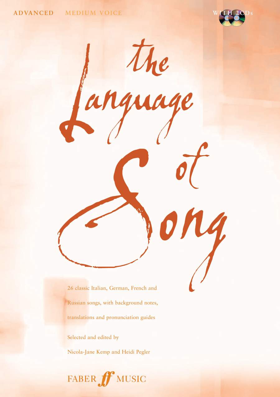 The Language of Song Advanced (Medium voice) published by Faber