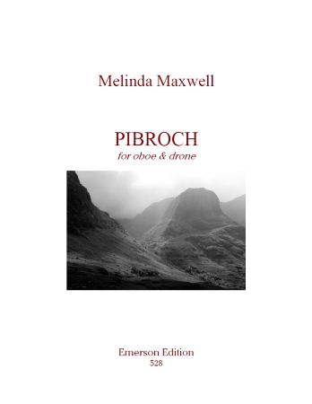 Maxwell: Pibroch for Oboe & Drone published by Emerson