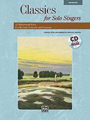 Classics for Solo Singers - Medium/High published by Alfred (Book & CD)