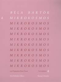 Bartok: Mikrokosmos Volume 4 for Piano published by Boosey & Hawkes