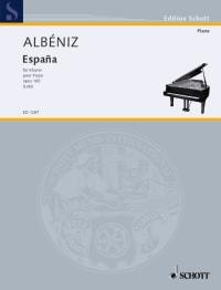 Albeniz: Espana Opus 165 for Piano published by Schott