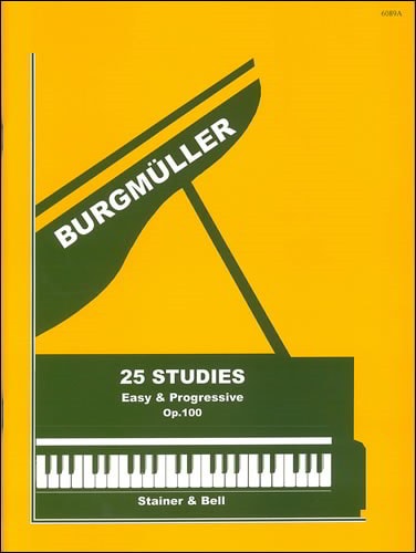 Burgmuller: 25 Easy and Progressive Studies Opus 100 for Piano published by Stainer & Bell
