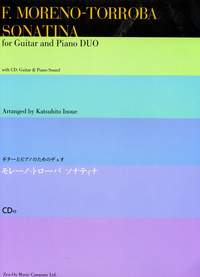 Moreno-Torroba: Sonatina in A major for Guitar published by Zen-On (Book & CD)