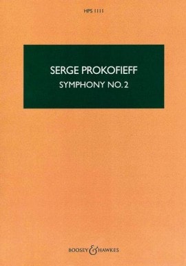 Prokofiev: Symphony No 2 (Study Score) published by Boosey & Hawkes
