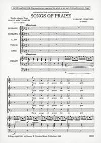 Chappell: Songs of Praise SATB published by Boosey & Hawkes