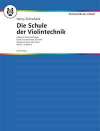 Schradieck: School Of Violin Technique Book 2 published by Cranz