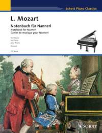Mozart: Notebook for Nannerl for Piano published by Schott