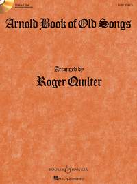 Arnold Book Of Old Songs - Low published by Boosey & Hawkes (Book & CD)