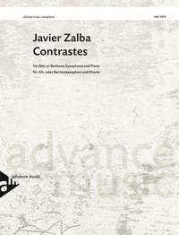 Zalba: Contrastes for Saxophone published by Advance
