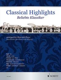 Classical Highlights for Oboe published by Schott (Book/Online Audio)