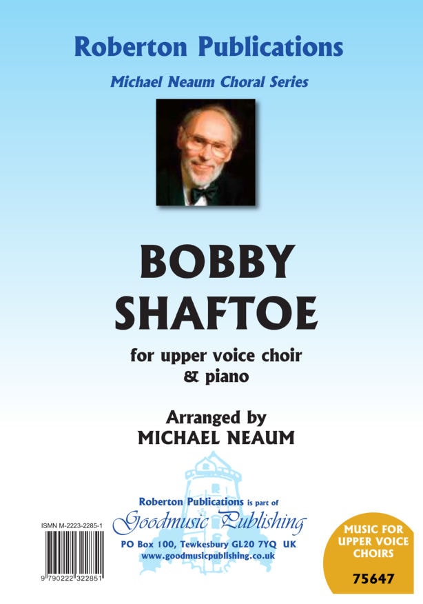 Neaum: Bobby Shaftoe SSA published by Roberton