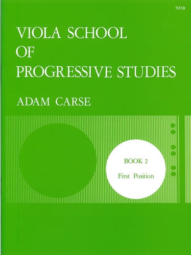 Carse: Viola School of Progressive Studies 2 published by Stainer & Bell