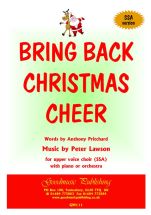 Lawson: Bring Back Christmas Cheer SSA published by Goodmusic