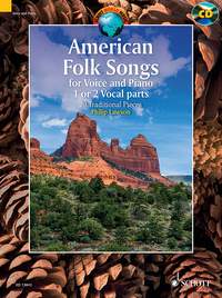 American Folk Songs published by Schott (Book & CD)