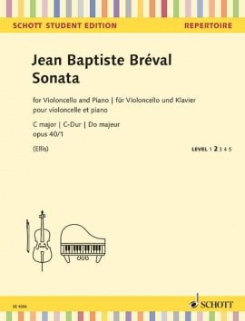 Breval: Sonata in C for Cello published by Schott
