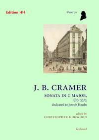 Cramer: Sonata in C Major Opus 22/2 for Piano published by HH