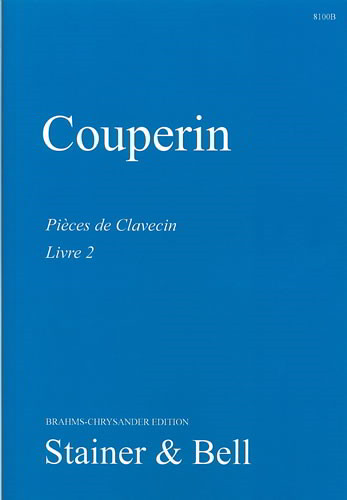 Couperin: Pices de clavecin Book 2 for Harpsichord published by Stainer & Bell