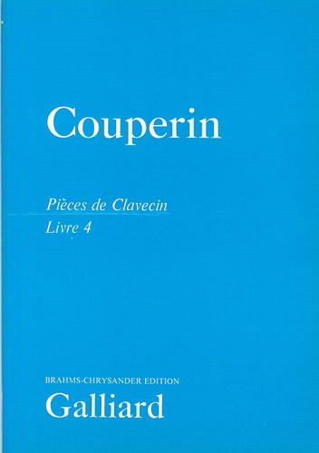 Couperin: Pices de clavecin Book 4 for Harpsichord published by Stainer & Bell