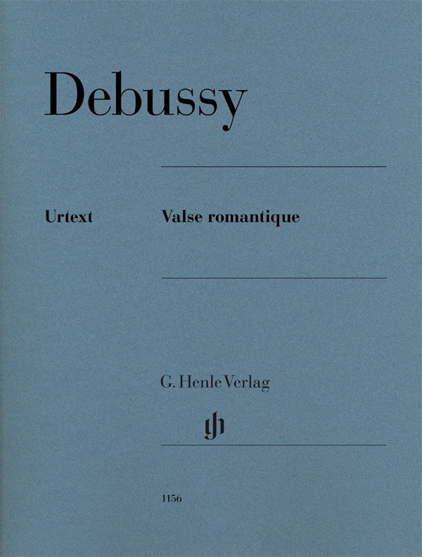 Debussy: Valse romantique for Piano published by Henle