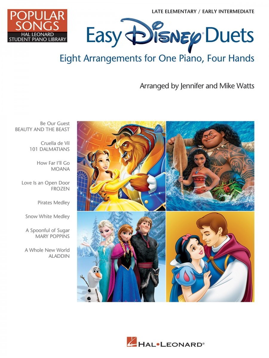 Easy Disney Duets: Piano Duet published by Hal Leonard
