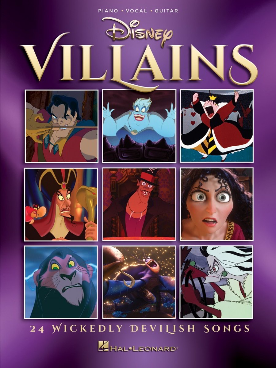 Disney Villains published by Hal Leonard