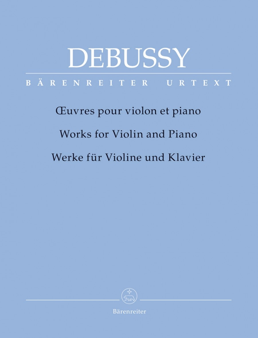 Debussy: Works for Violin and Piano published by Barenreiter