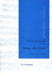 Buxtehude: Missa alla brevis published by Carrara - Vocal Score