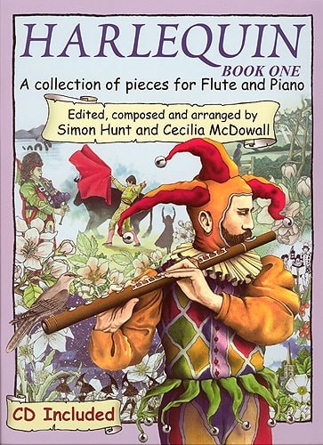 Harlequin Book 1 for Flute published by Cramer (Book & CD)