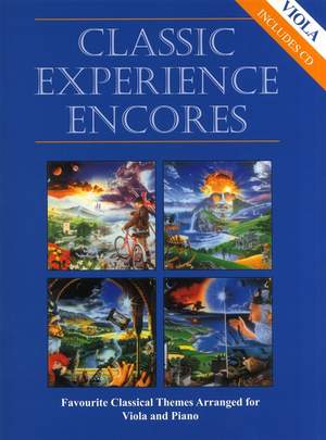 Classic Experience Encores for Viola published by Cramer (Book & CD)