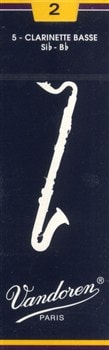 Vandoren Traditional Bass Clarinet Reed (Pack of 5)