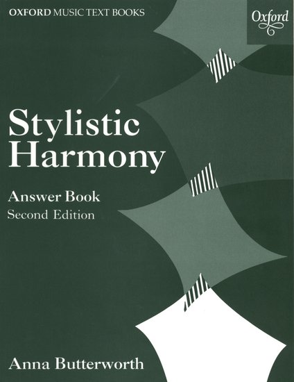 Butterworth: Stylistic Harmony (Answer Book) published by OUP