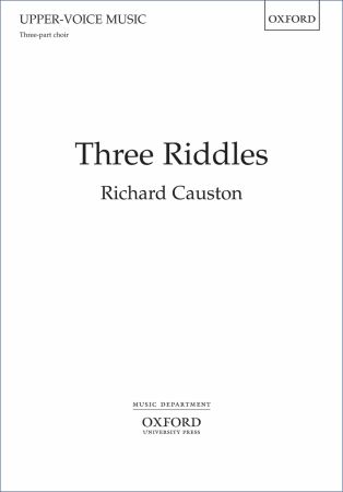 Causton: Three Riddles 3pt published by OUP