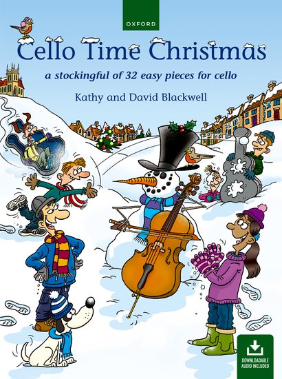 Cello Time Christmas published by OUP (Book/Online Audio)