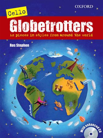 Globetrotters - Cello published by OUP (Book & CD)
