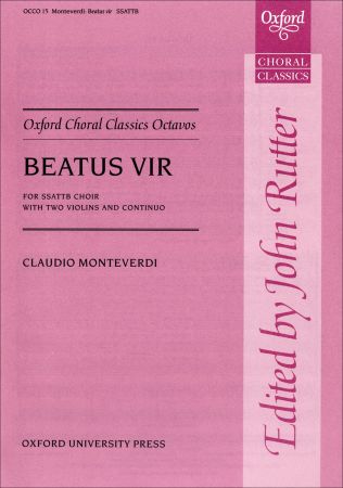 Monteverdi: Beatus vir SSATTB published by OUP