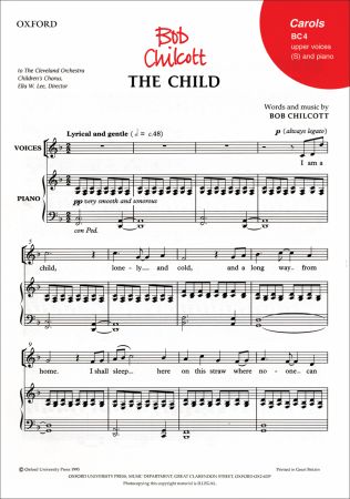 Chilcott: The Child (Unison) published by OUP