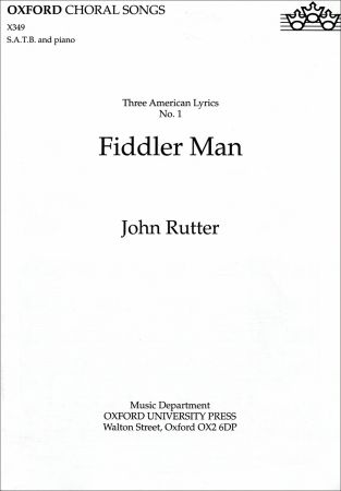 Rutter: Fiddler Man SATB published by OUP