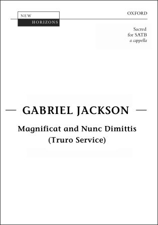 Jackson: Magnificat and Nunc Dimittis (Truro Service) published by OUP