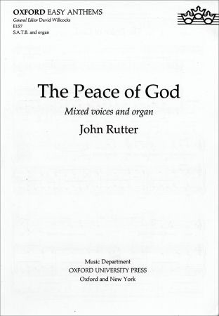 Rutter: The Peace of God SATB published by OUP
