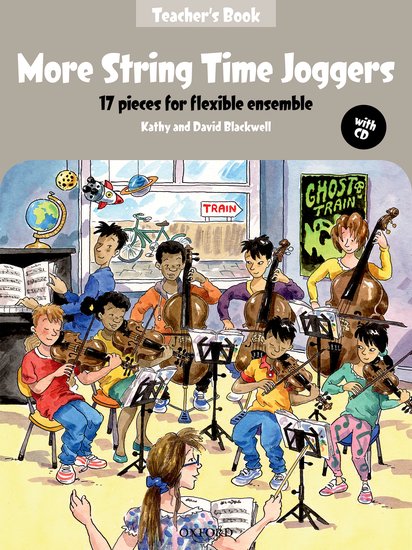 More String Time Joggers: 17 Ensemble Pieces - Teacher's Pack & published by OUP (Book & CD)