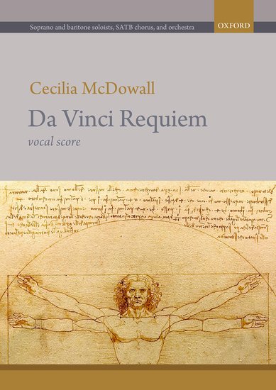 McDowall: Da Vinci Requiem published by OUP - Vocal Score