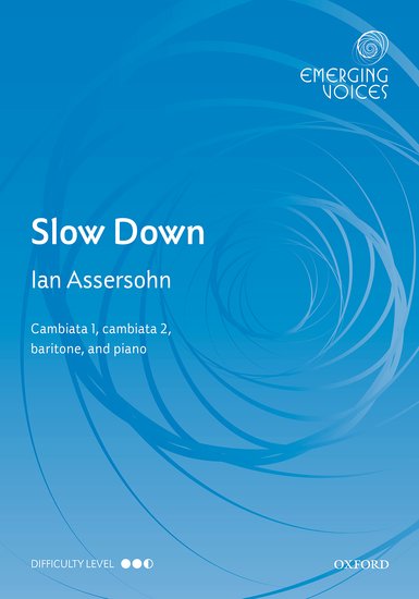 Assersohn: Slow Down CCBar published by OUP