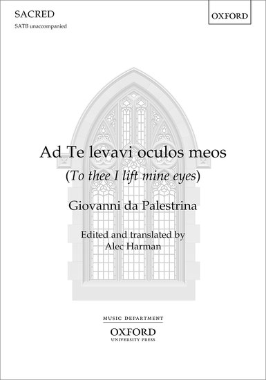 Palestrina: Ad Te levavi oculos meos SATB published by OUP