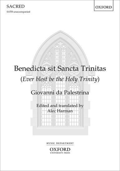 Palestrina: Benedicta sit Sancta Trinitas SATB published by OUP