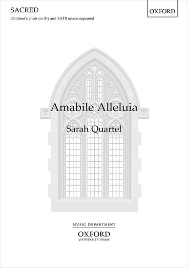 Quartel: Amabile Alleluia SATB published by OUP
