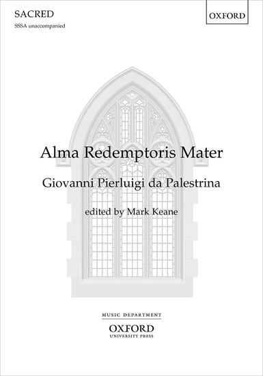 Palestrina: Alma Redemptoris Mater SSSA published by OUP
