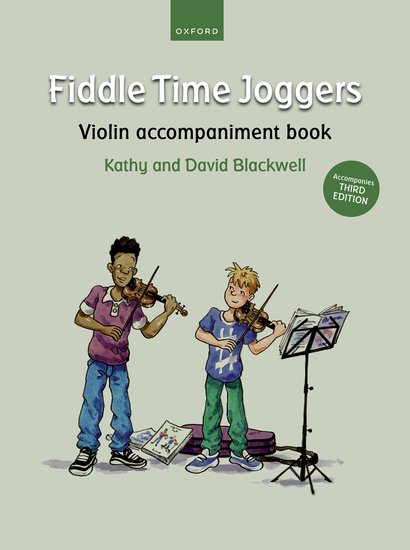 Fiddle Time Joggers published by OUP (Violin Accompaniment) - 3rd Edition