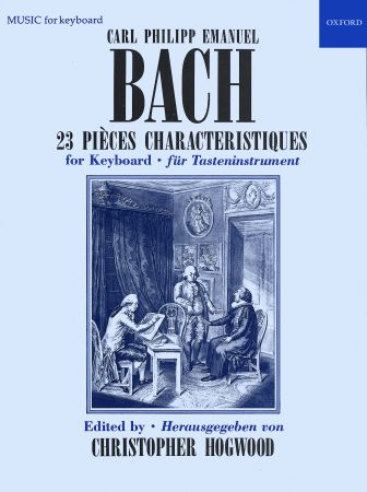 C P E Bach: 23 Pices characteristiques for Piano published by OUP