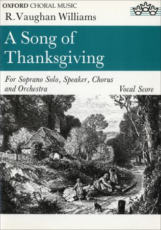 Vaughan Williams: A Song of Thanksgiving published by OUP - Vocal Score