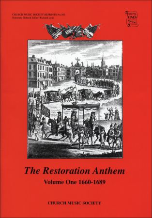 The Restoration Anthem Volume 1 1660-1689 published by OUP